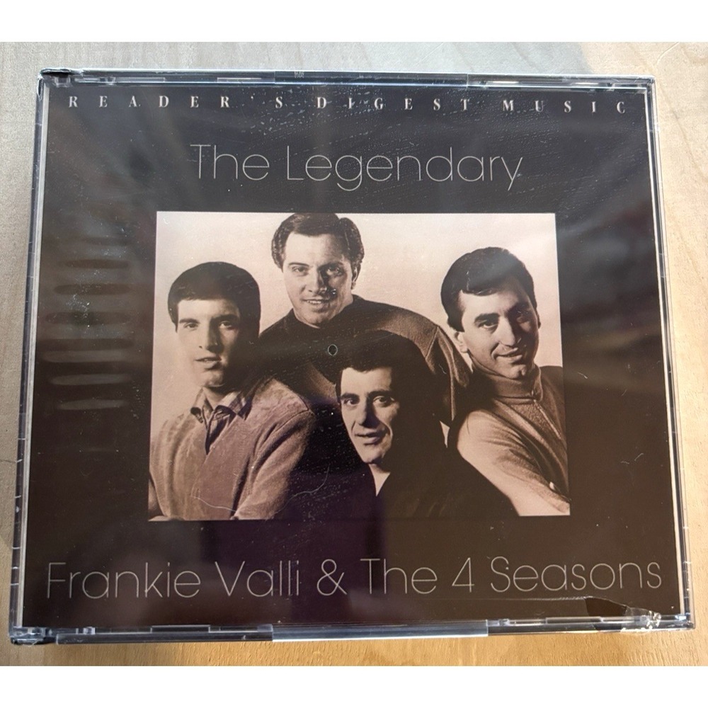 Reader's Digest CD Legendary Frankie Valli & The 4 Seasons SEALED 3 CDs 61 Songs